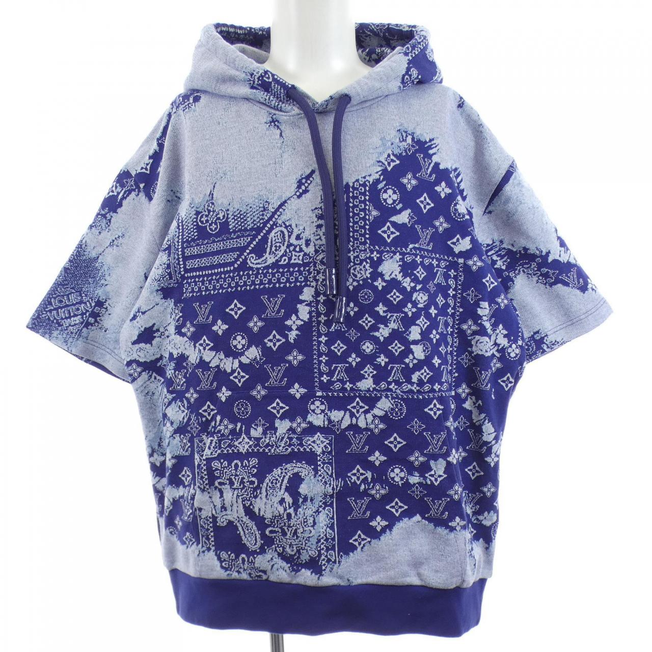 ルイヴィトン LOUIS VUITTON モノグラムバンダナショートスリーブフーディ HNY28WN31 パーカー