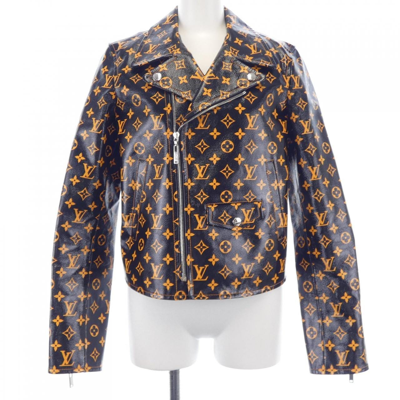ルイヴィトン LOUIS VUITTON レザーライダースジャケット