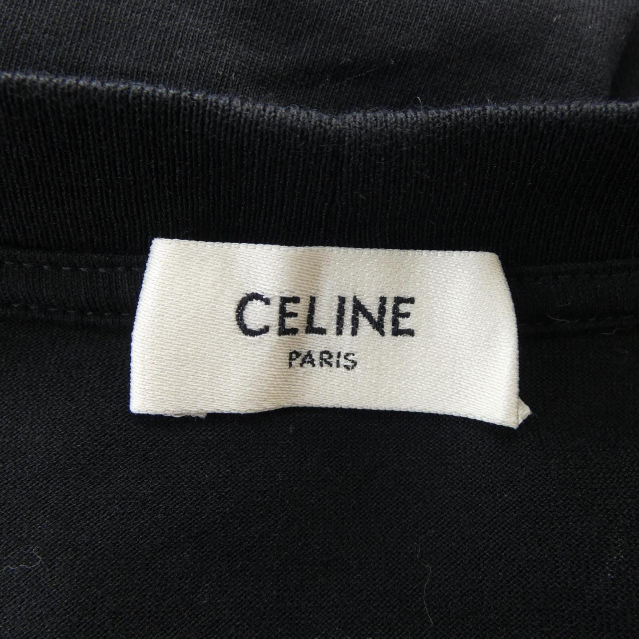 セリーヌ CELINE CELINEプリント ルーズTシャツ 2X764671Q Tシャツ