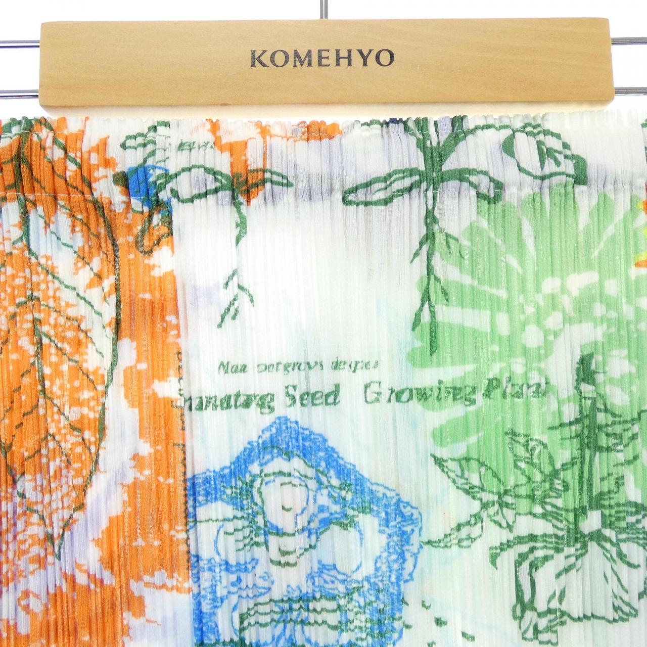 プリーツプリーズ PLEATS PLEASE 2007 フラワー PP71-JG785 7562045 スカート