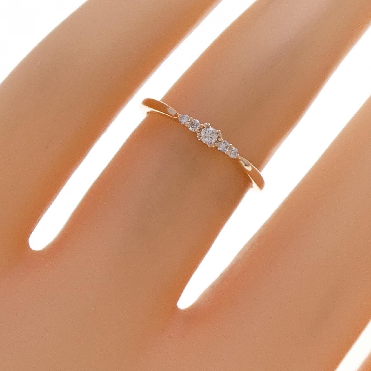 4゜C ダイヤモンド リング