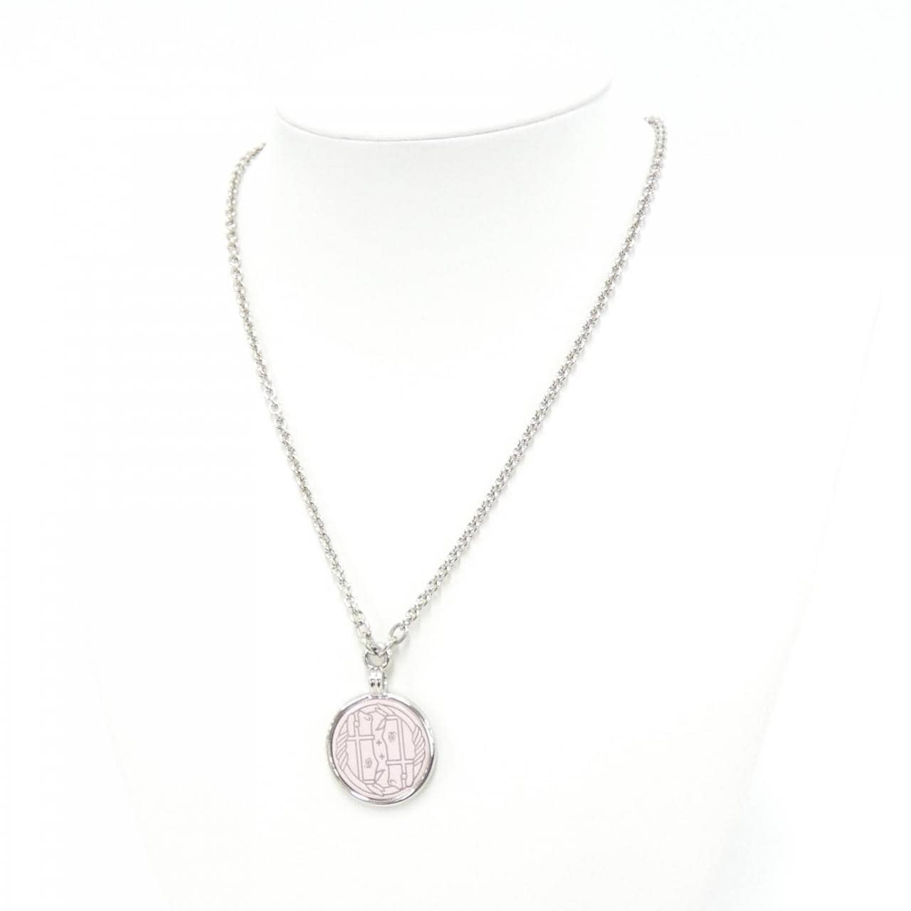 エルメス QUADRIGE メダイユ PM 982311FP ネックレス