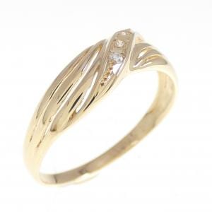 K18YG ダイヤモンド リング 0.02CT