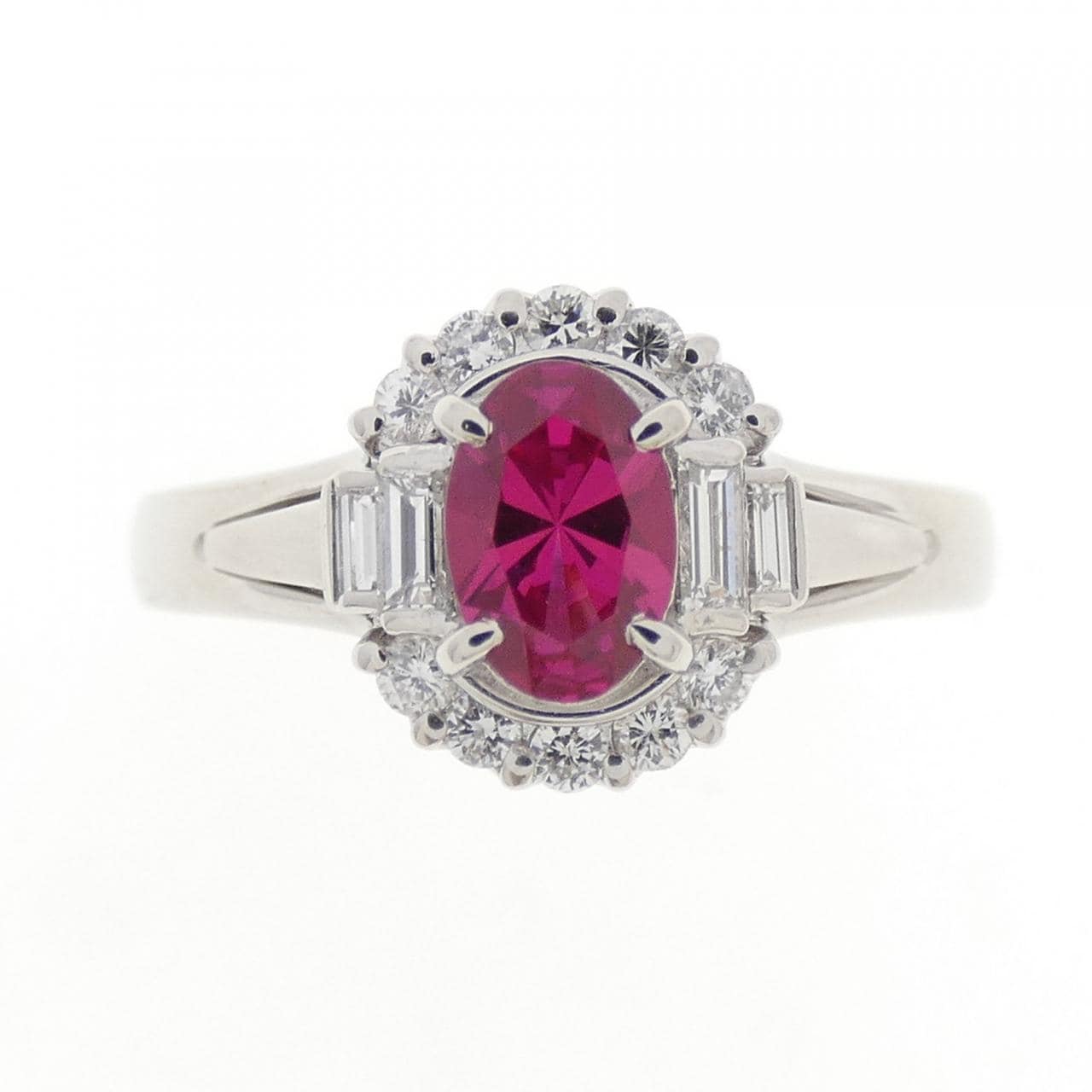 クレサンベール 合成石 リング 0.48CT