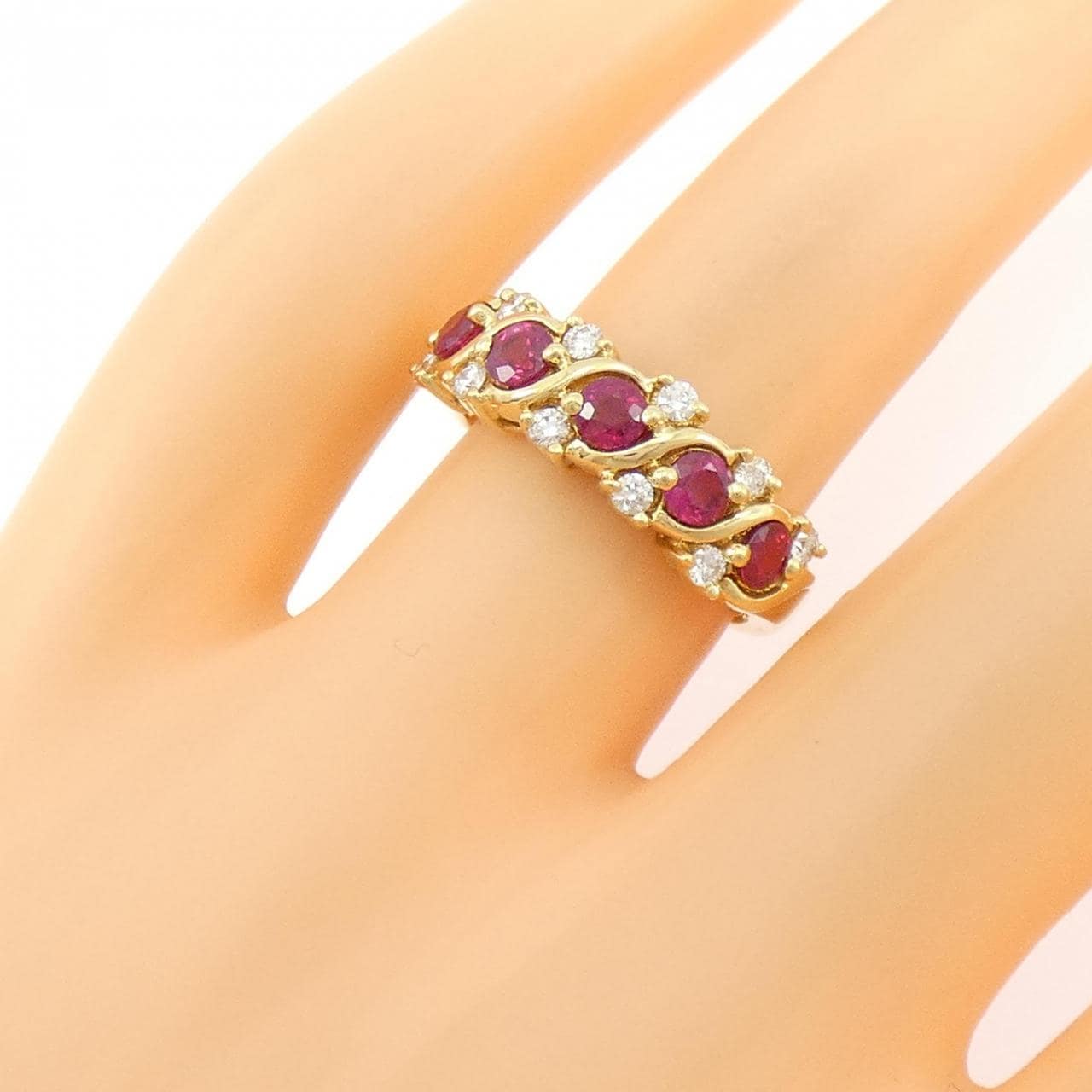 ミキモト ルビー リング 0.98CT