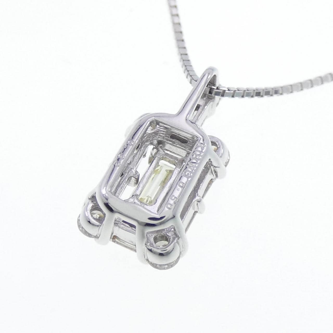 コメ兵｜K18WG ダイヤモンド ネックレス 0.32CT｜ジュエリー