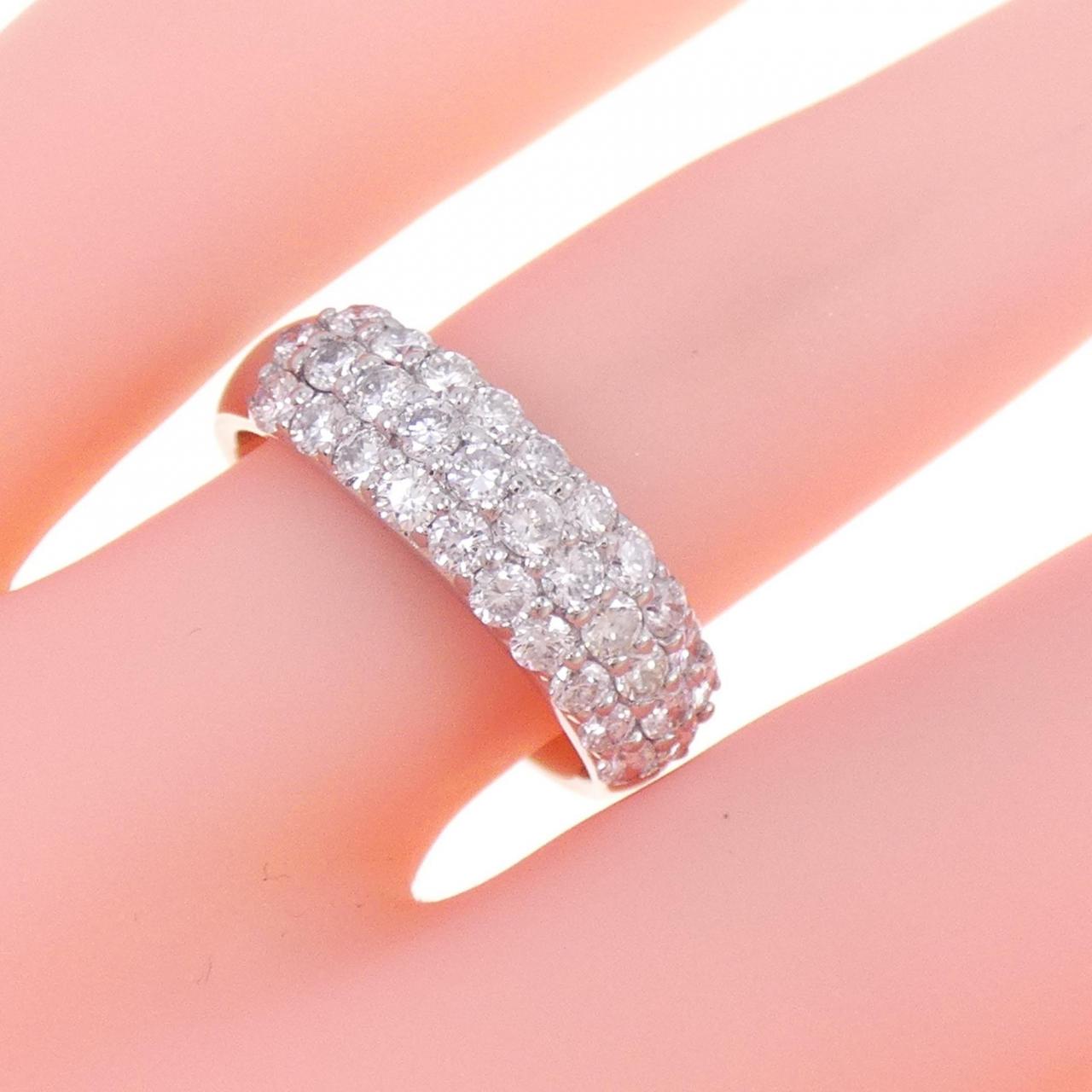 PT Pave Diamond Ring 1.00CT