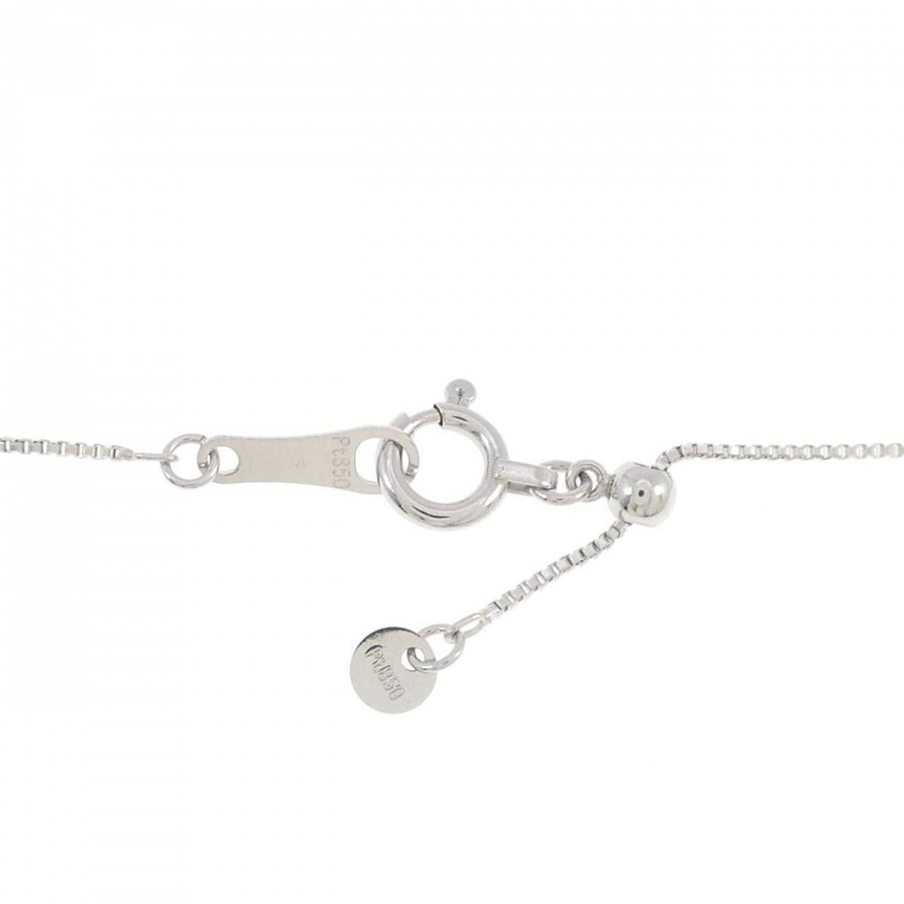 【新品】PT900/PT850 ダイヤモンド ネックレス 0.25CT