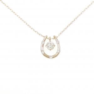 K18PG ダイヤモンド ネックレス 0.32CT