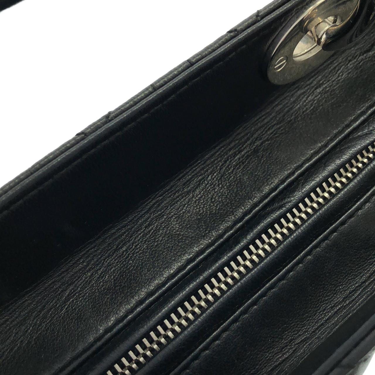 【ヴィンテージ】クリスチャンディオール レディ ディオール ラージ CAL44561 バッグ