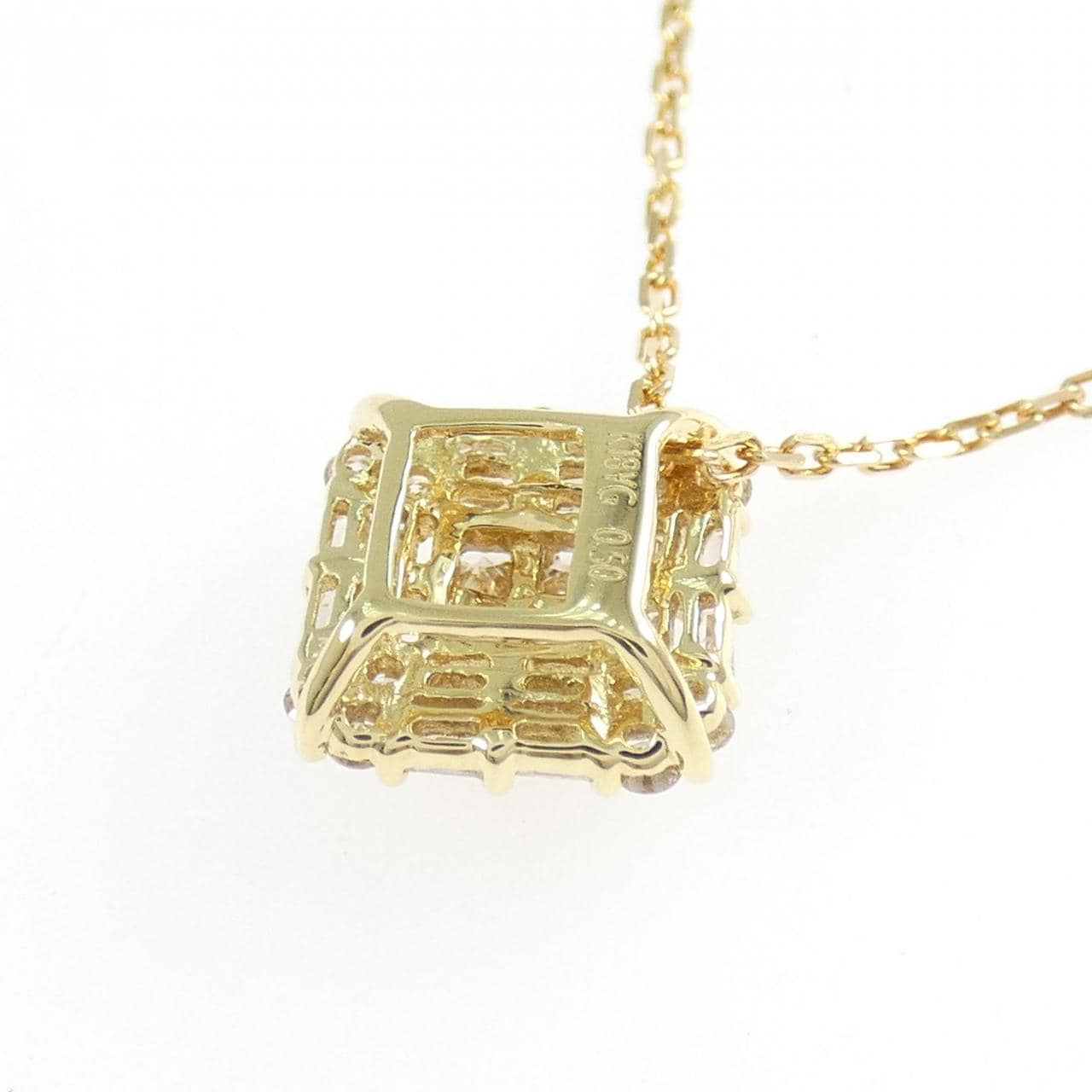 K18YG ダイヤモンド ネックレス 0.50CT