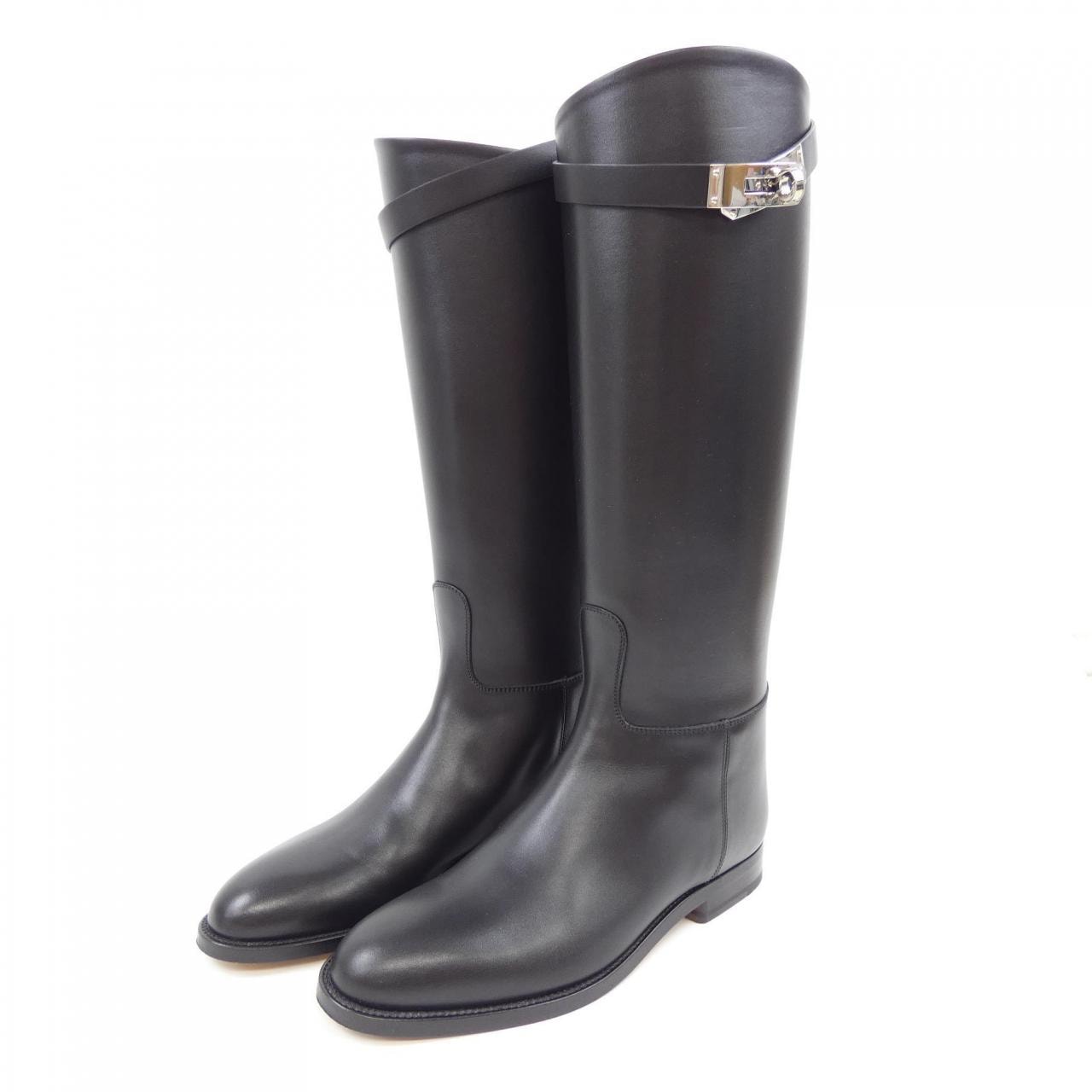 エルメス HERMES ジャンピング JUMPING ケリーバックル 042138Z ロングブーツ