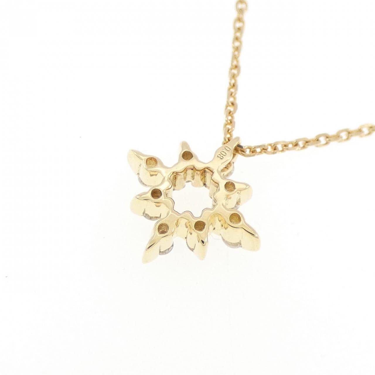 スタージュエリー ダイヤモンド ネックレス 0.08CT