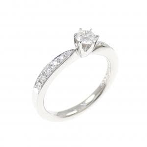PT950 ダイヤモンド リング 0.16CT