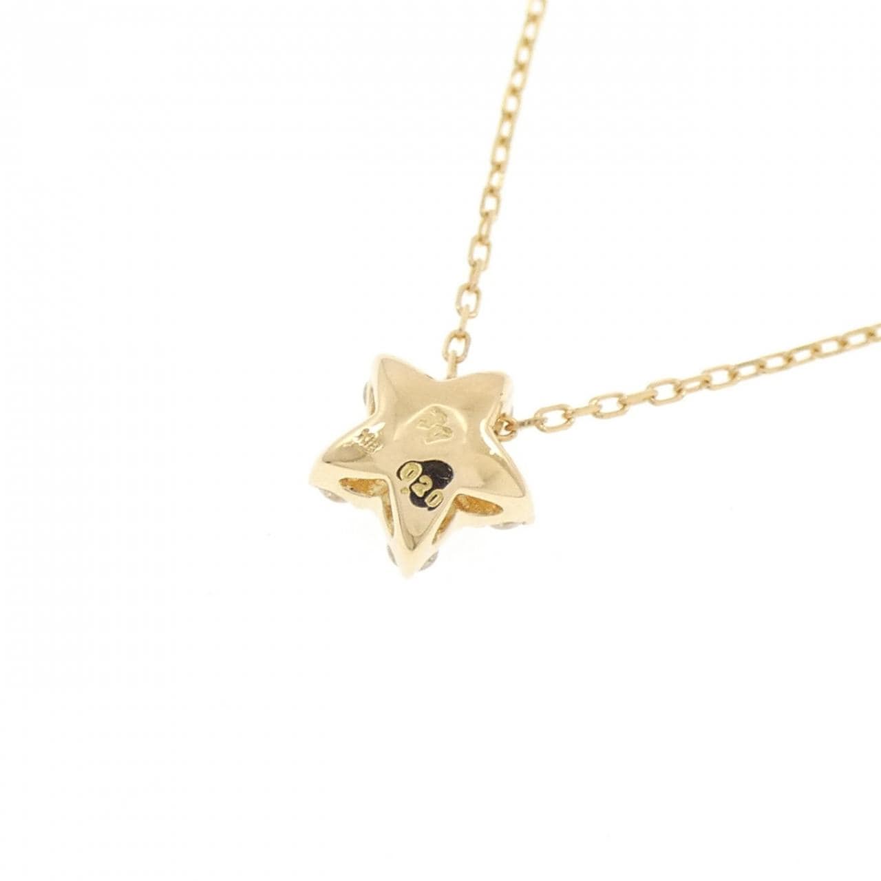 ポンテヴェキオ ダイヤモンド ネックレス 0.20CT