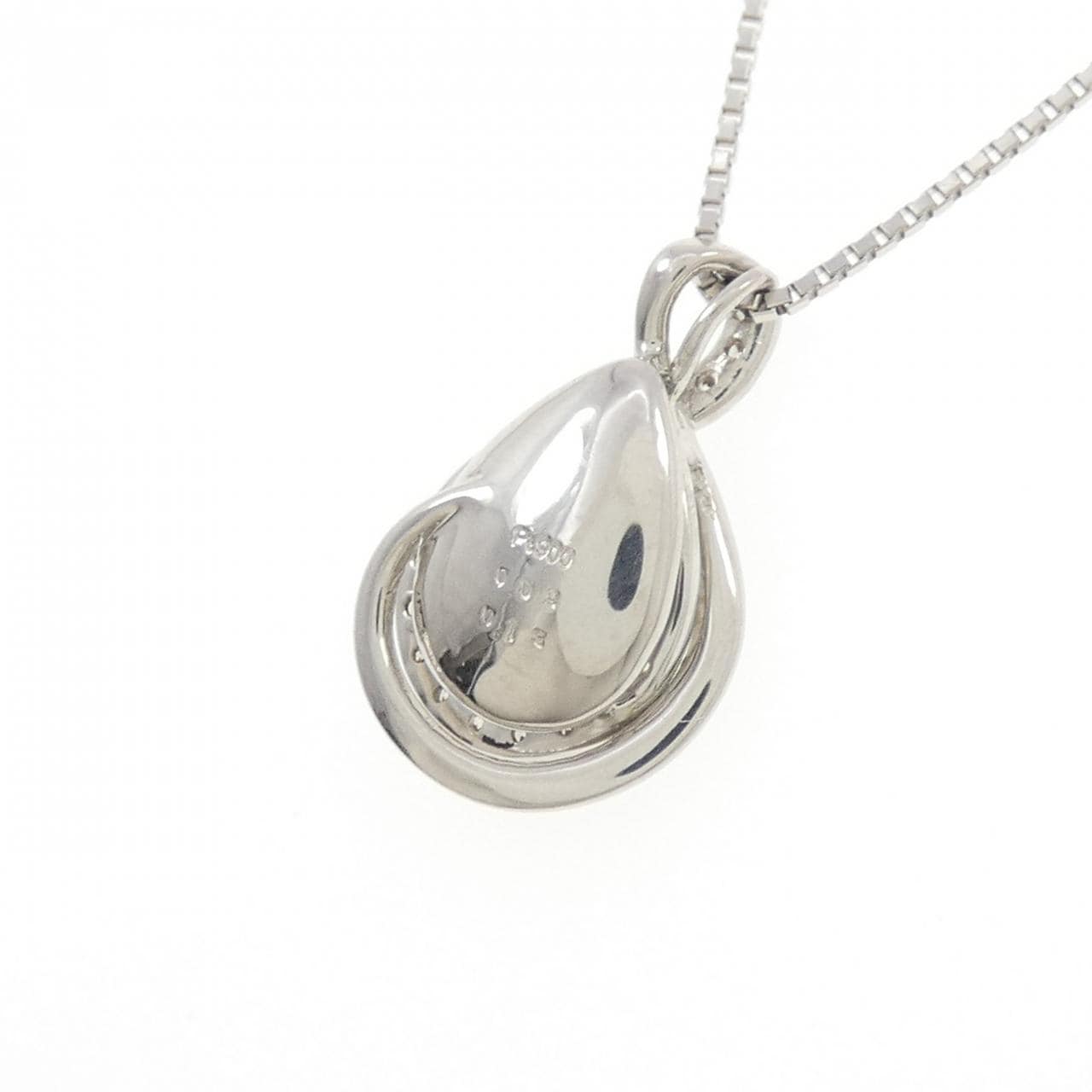 PT900/PT850 ダイヤモンド ネックレス 0.13CT