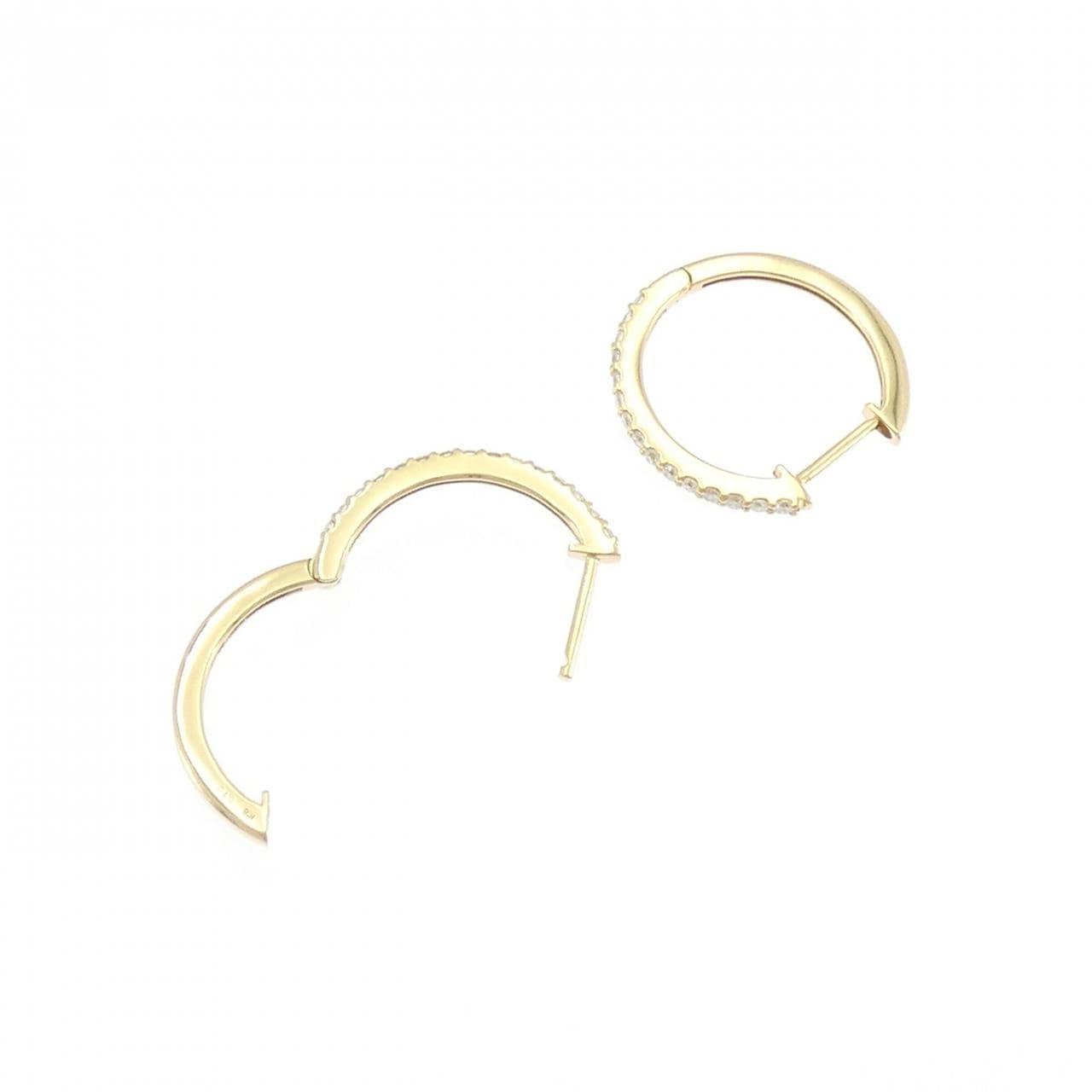 【リメイク】K18YG ダイヤモンド ピアス 0.30CT