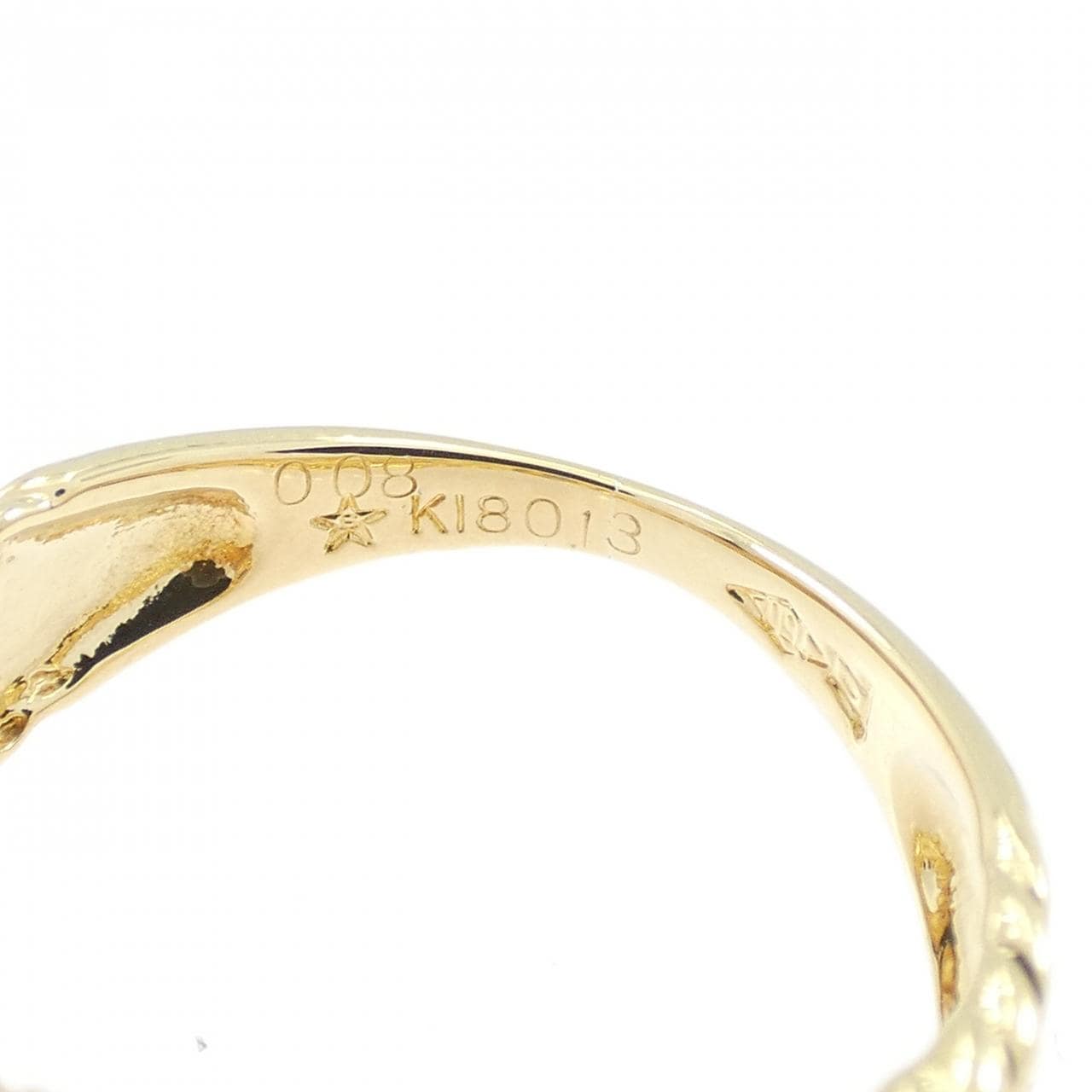 ギンザタナカ サファイヤ リング 0.13CT