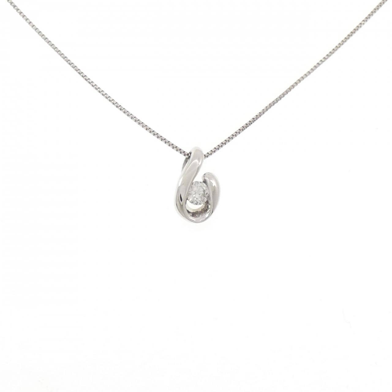 PT900/PT850 ダイヤモンド ネックレス 0.10CT