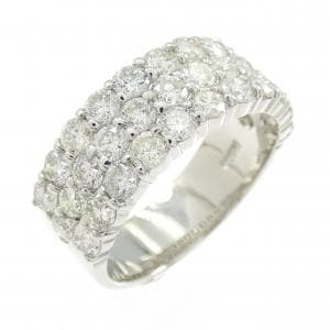 PT900 パヴェ ダイヤモンド リング 2.00CT