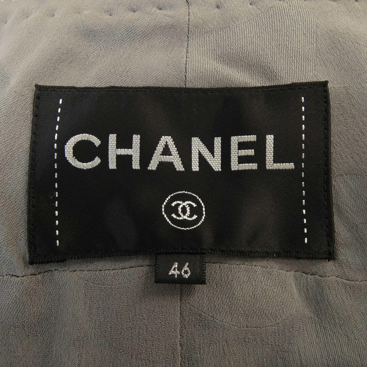 シャネル CHANEL ノーカラージャケット