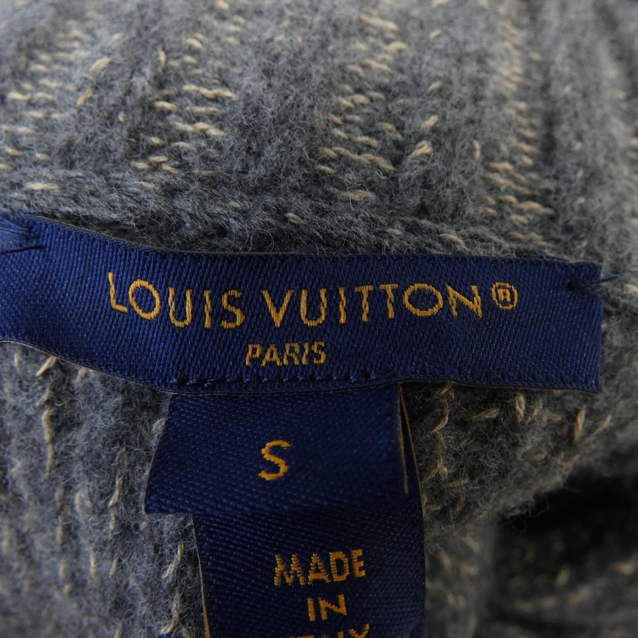 ルイヴィトン LOUIS VUITTON プリーツウエストタートルネックプルオーバー FRKL57QIM ニット