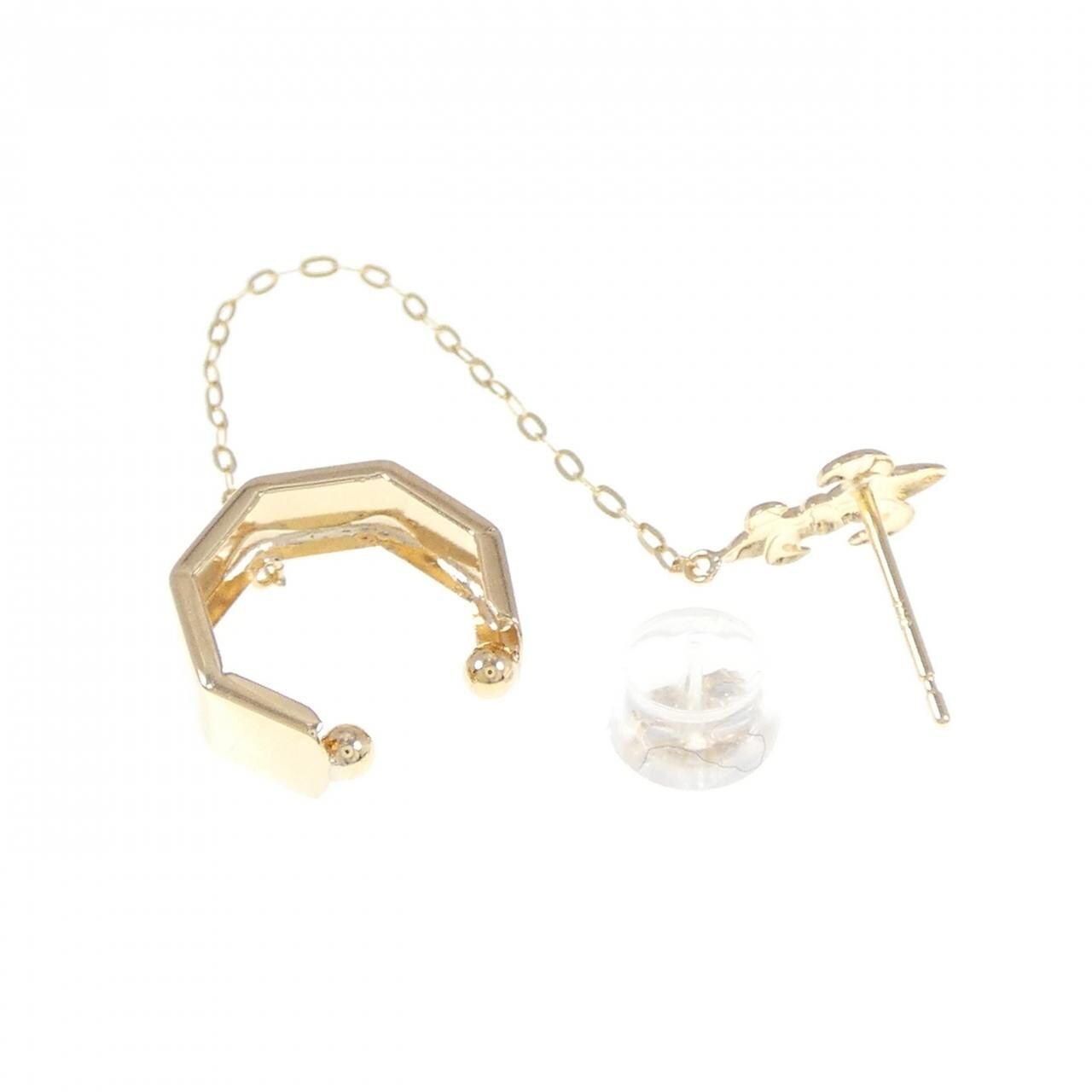 K18YG earrings (one ear)