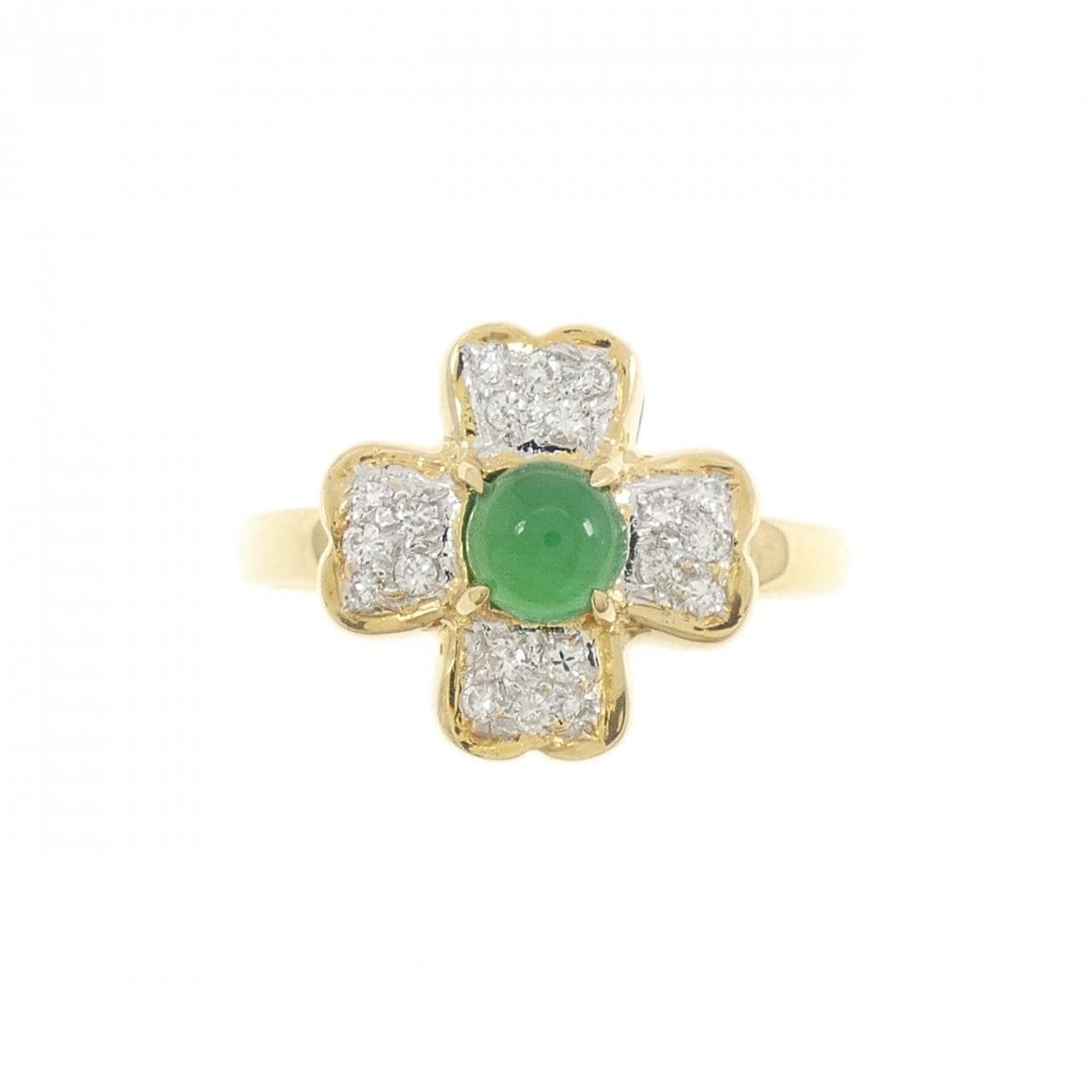 ポンテヴェキオ エメラルド リング 0.30CT