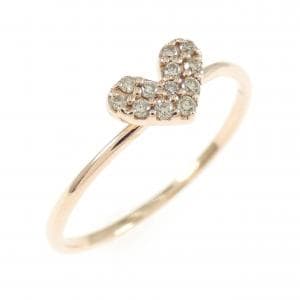 K10PG ハート  リング