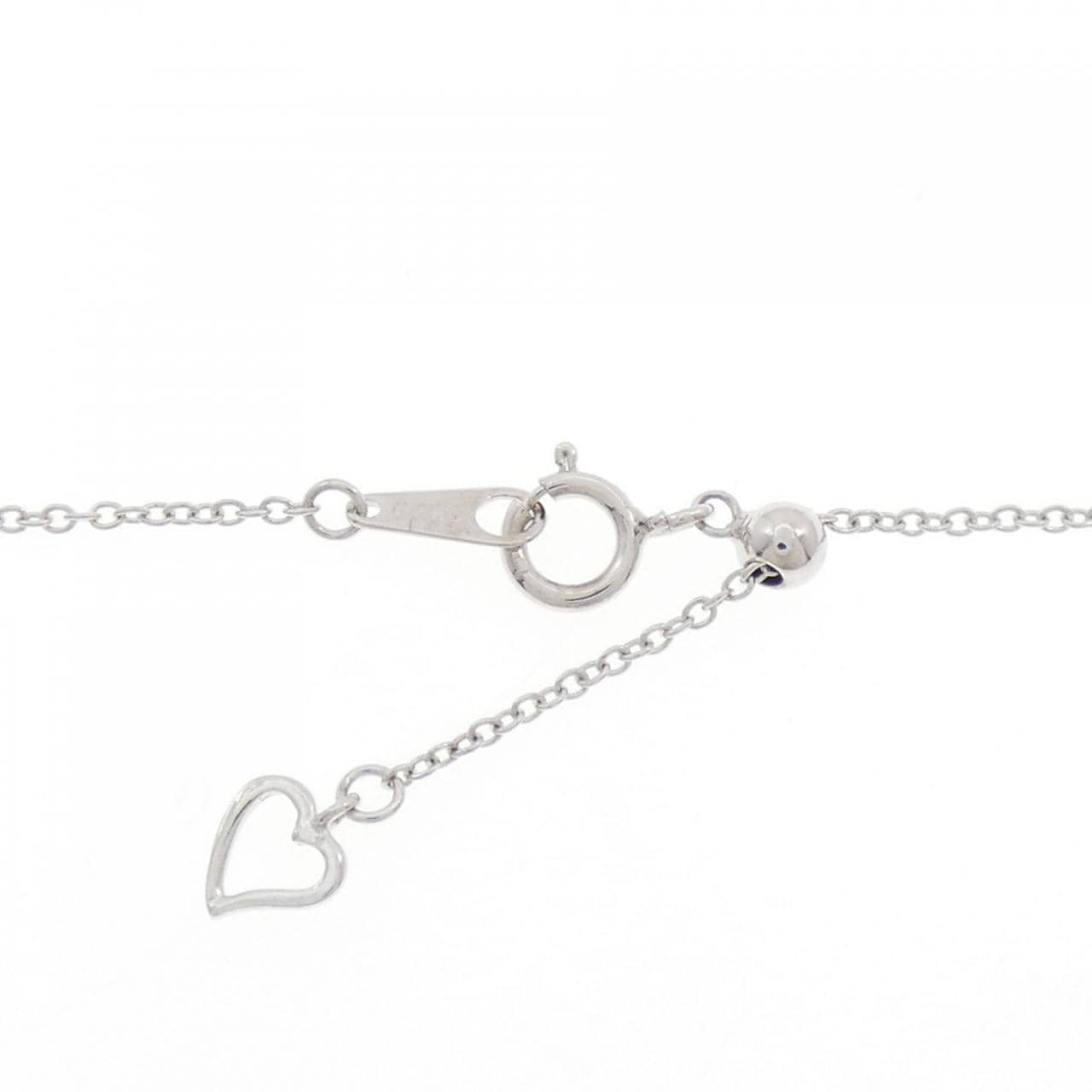 K18WG/K18PG フラワー ダイヤモンド ネックレス 0.50CT