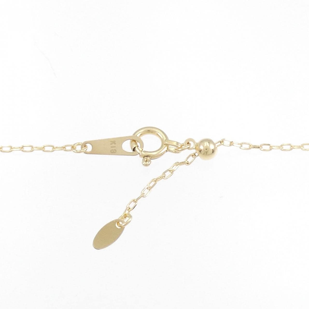 K18YG クロス ダイヤモンド ネックレス 0.50CT