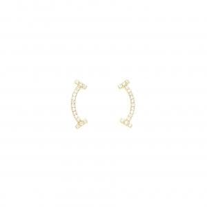 ティファニー Tスマイル ピアス