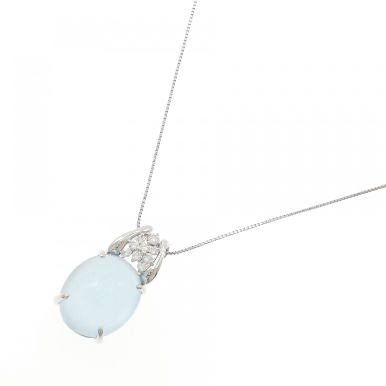 PT900/PT850 アクアマリン ネックレス 16.95CT