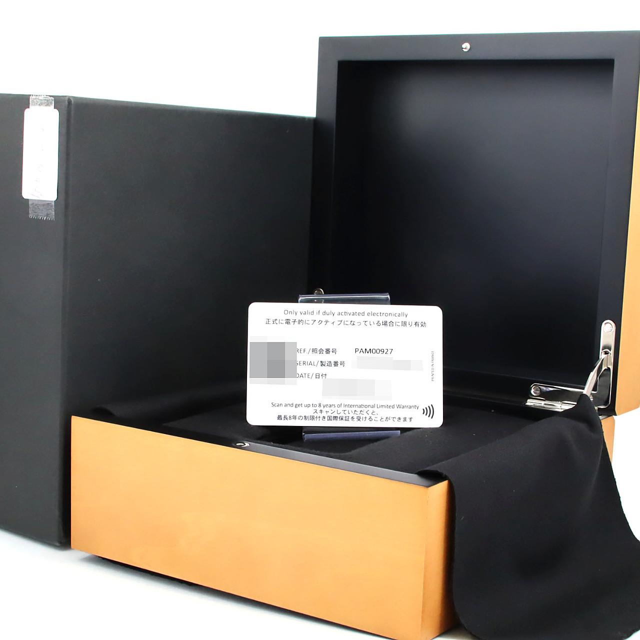 【ノーメンテナンス特価】パネライ ルミノールドゥエ TI PAM00927 TI 自動巻