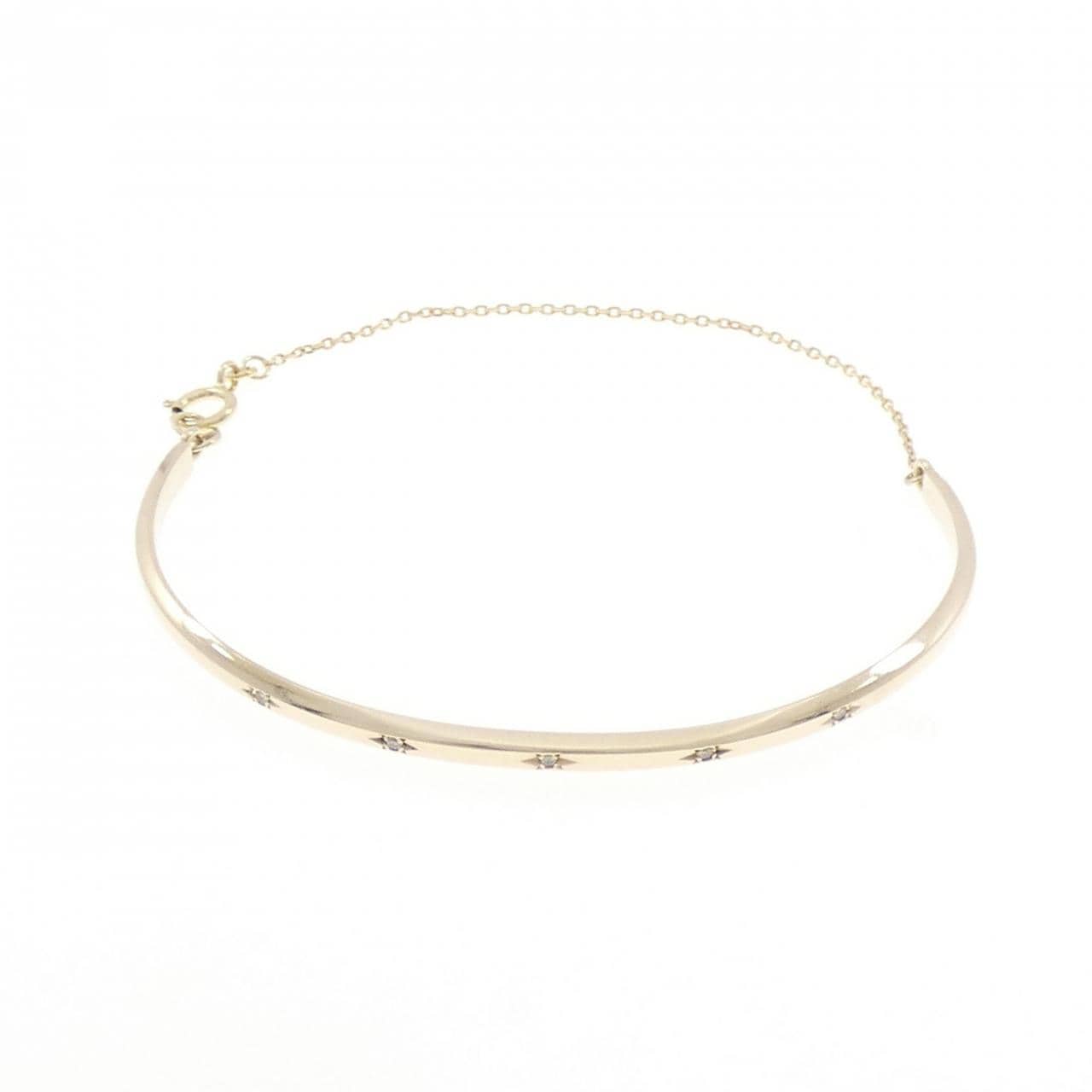 アガット ダイヤモンド ブレスレット 0.025CT