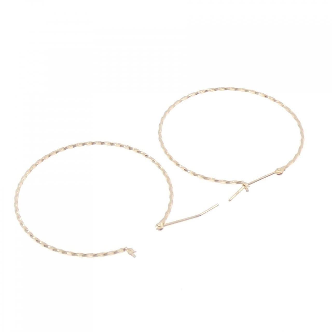 K10YG フープ ピアス