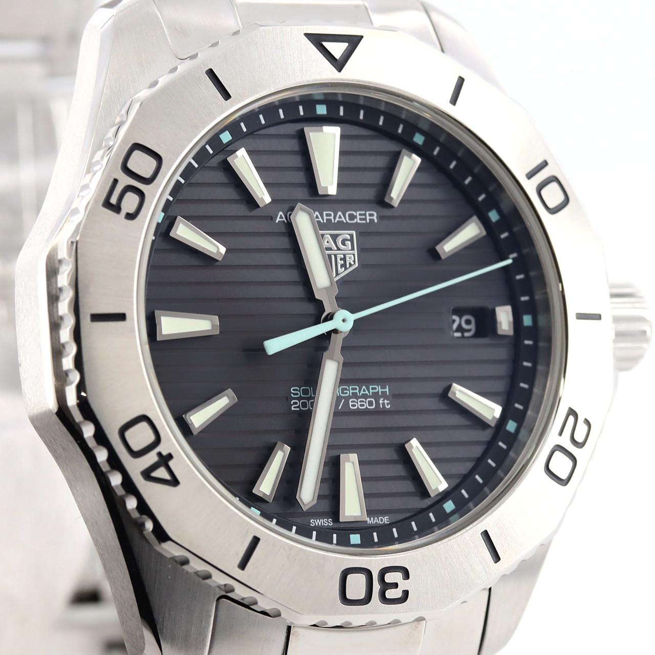 泰格豪雅 Aquaracer Professional 200 Solar Graph WBP1114.BA0000 SS 太陽能石英
