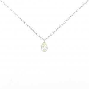 K18WG ダイヤモンド ネックレス 0.23CT