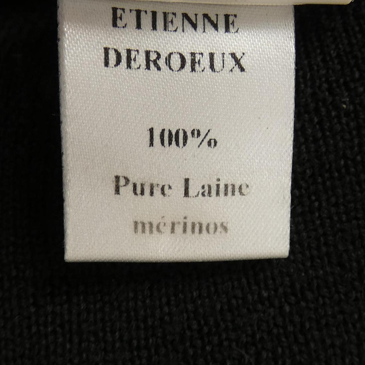 ETIENNE DERAUX ニット