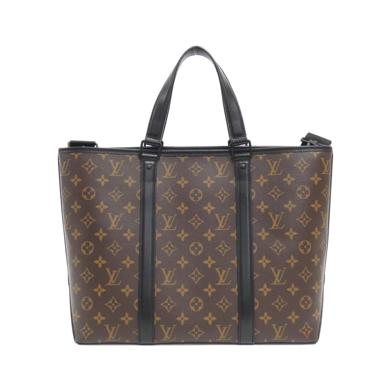 LOUIS VUITTON Monogram Macassar Weekend Tote PM M45734 Bag