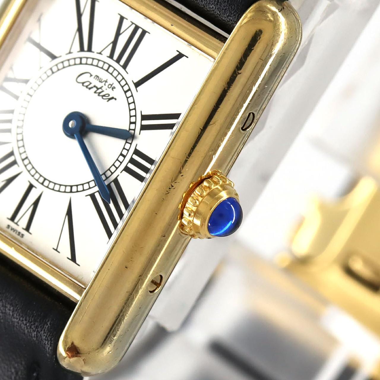 カルティエ マストタンクSM GP W1005554 GP クォーツ