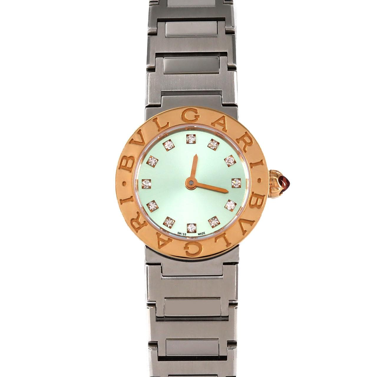 【新品】ブルガリ ブルガリブルガリ PGコンビ･12P BBP23SG SSxPG クォーツ