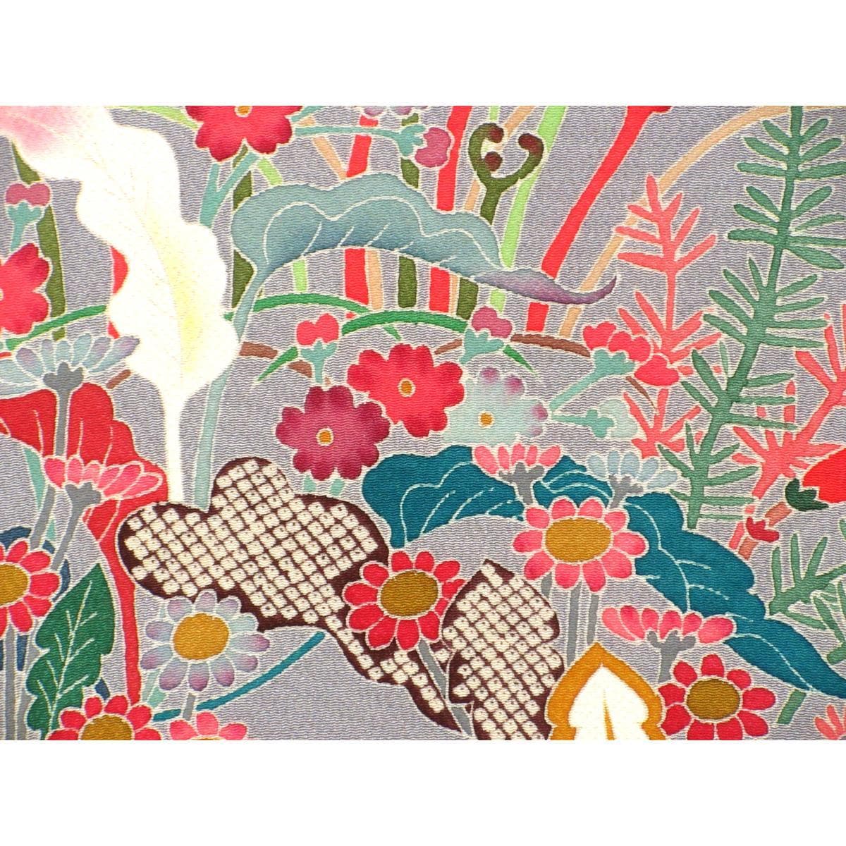 名古屋帯　百貫華峰【本加賀友禅】