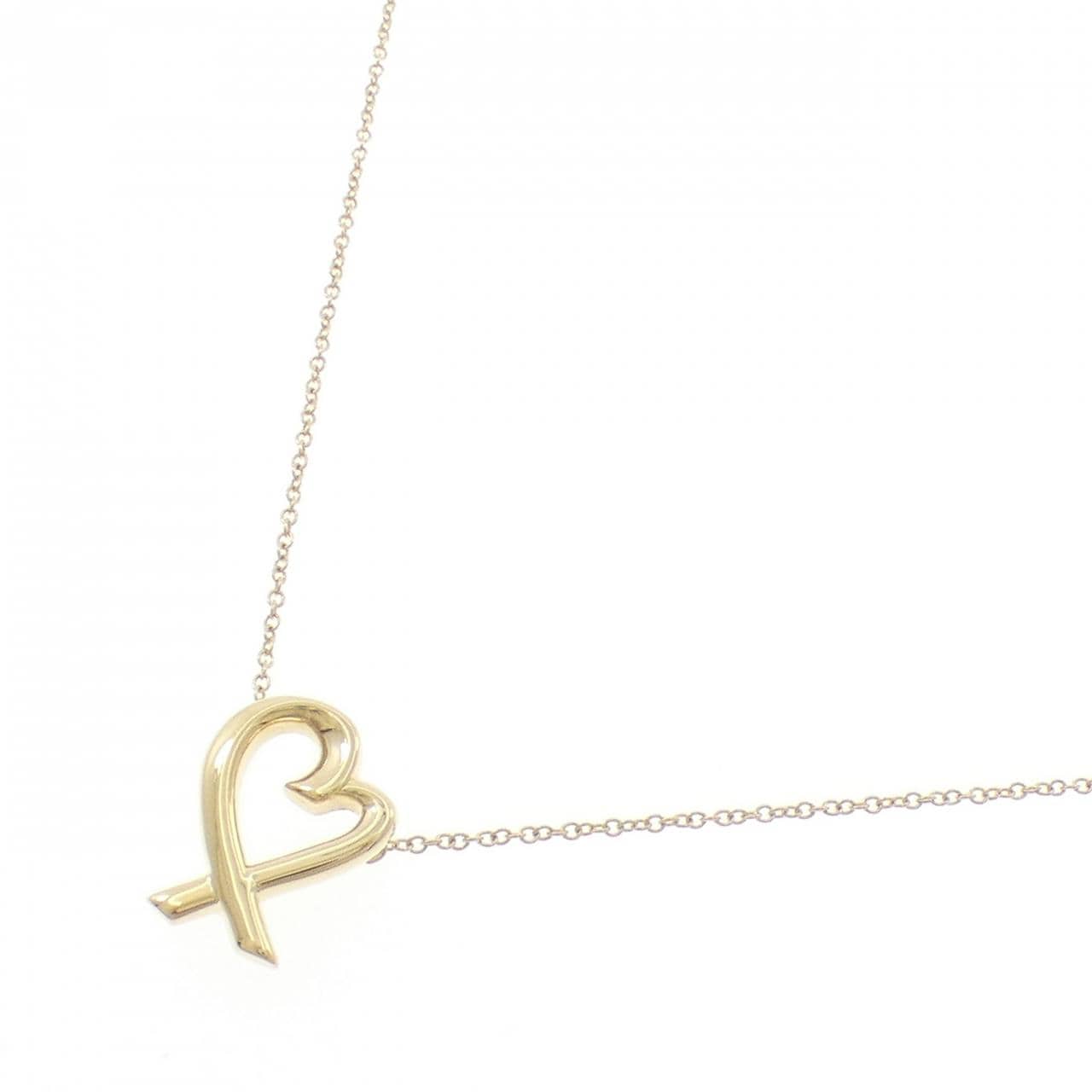 ティファニー ラビングハート スモール ネックレス