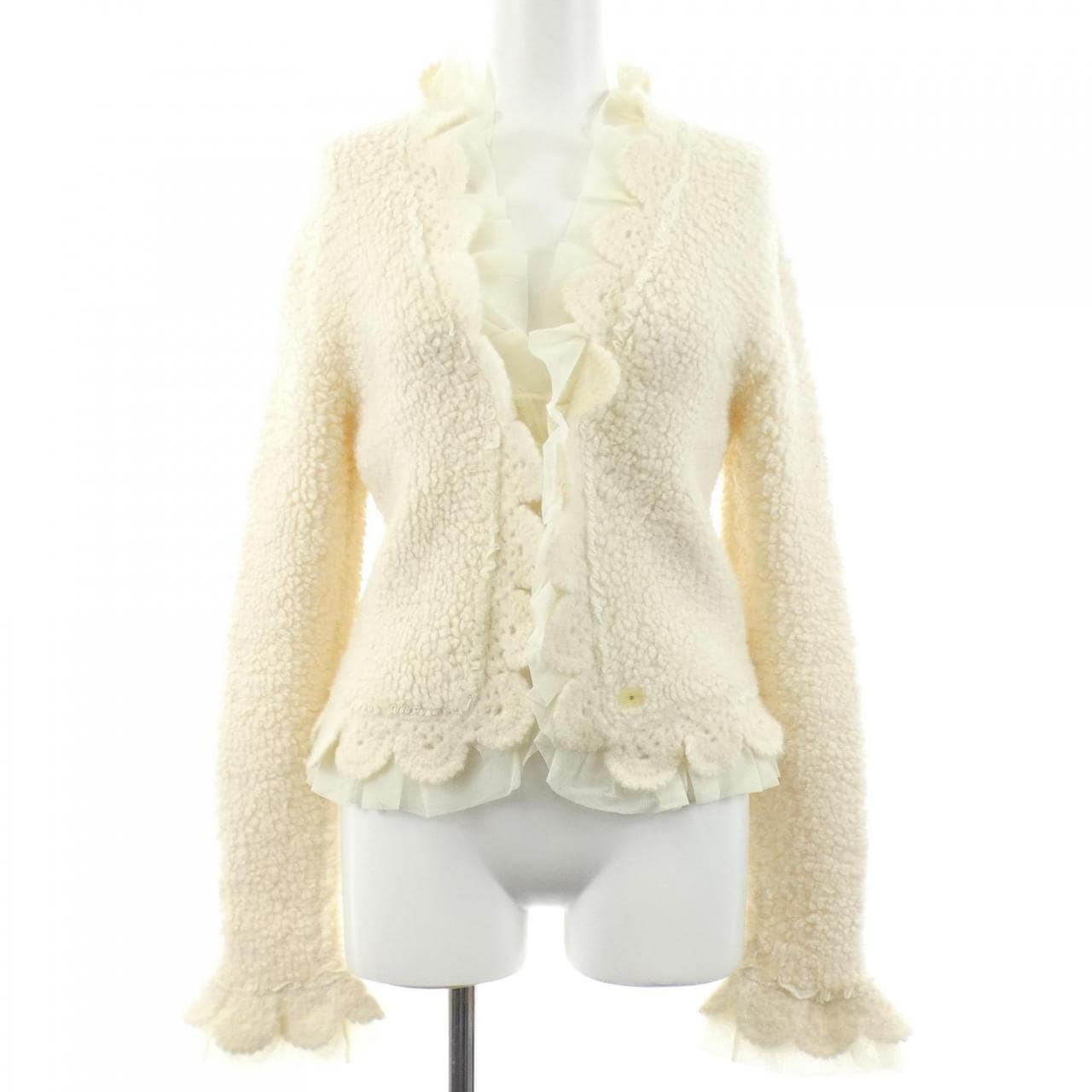 【ヴィンテージ】シャネル CHANEL P20181V01191 02A カーディガン