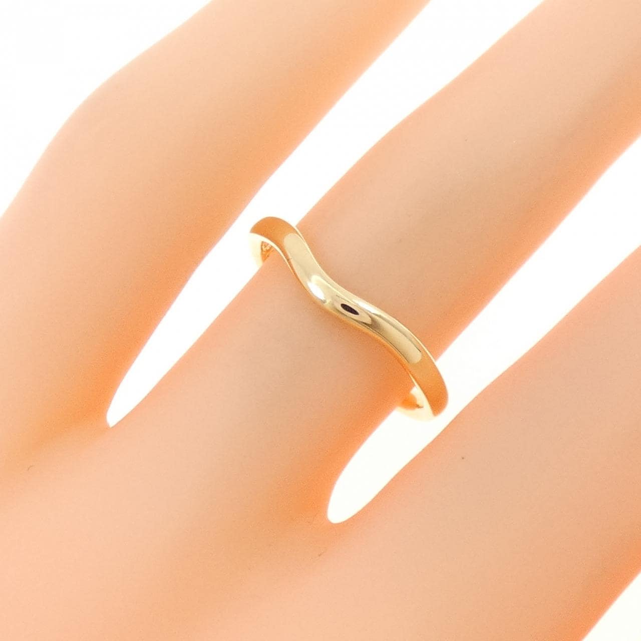 ティファニー カーブド リング