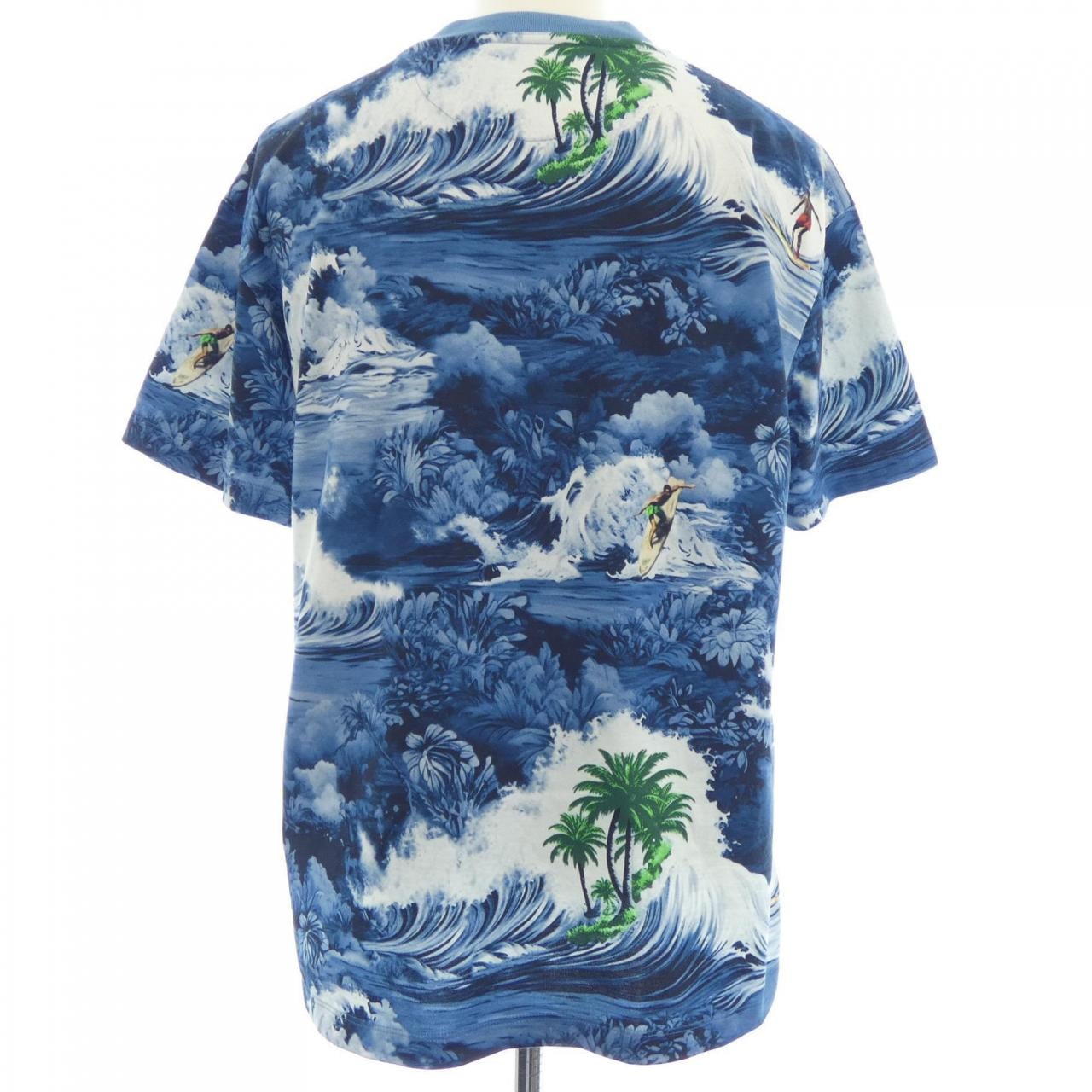 ルイヴィトン LOUIS VUITTON プリントショートスリーブコットンTシャツ HRY20WNPG Tシャツ