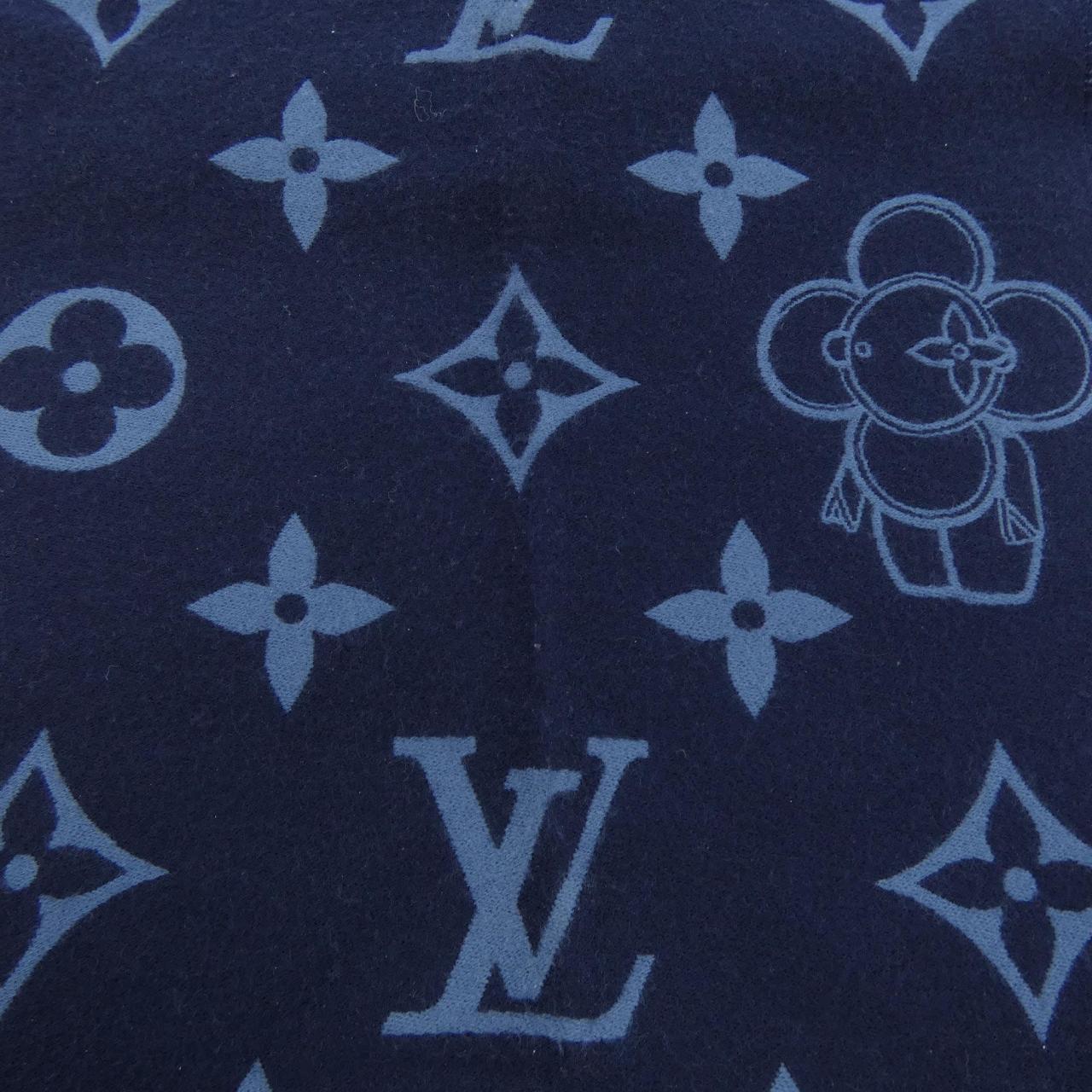 ルイヴィトン LOUIS VUITTON エシャルプモノグラムヴィヴィエンヌ M77129 MUFFLER