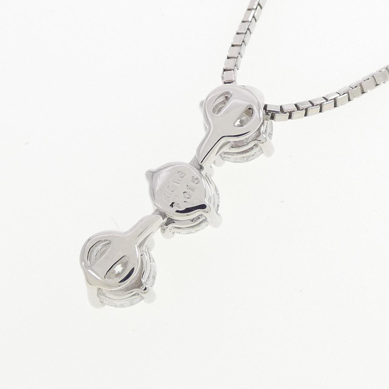 トリロジー ダイヤモンド ネックレス 1.015CT