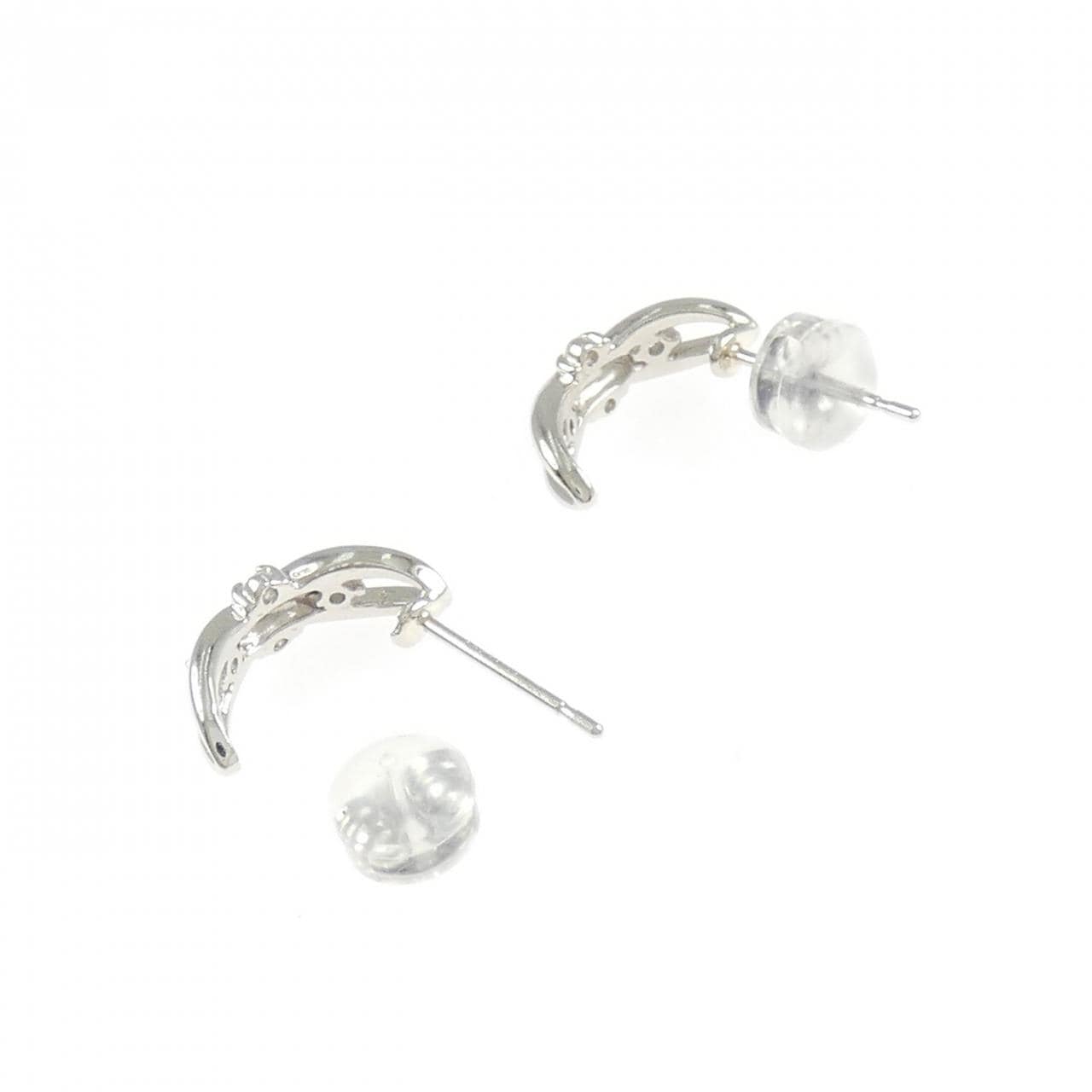 PT850/PT900 ダイヤモンド ピアス 0.08CT